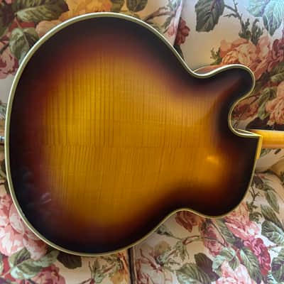 Sam Koontz Dual F Hole Cutaway 18” SK-1 1970’s - Sunburst image 6