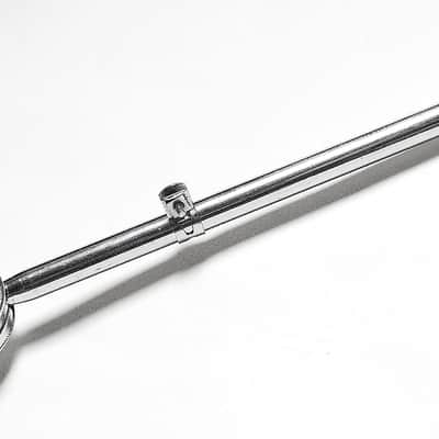 Slingerland Double Tom Arm Holder, Clip Style, Round Tube - 1960s / INSPECTED & TESTED / NO SLIPPING image 5