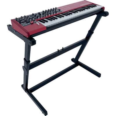 Quiklok Z71ALU Stand clavier léger série Z - noir image 2
