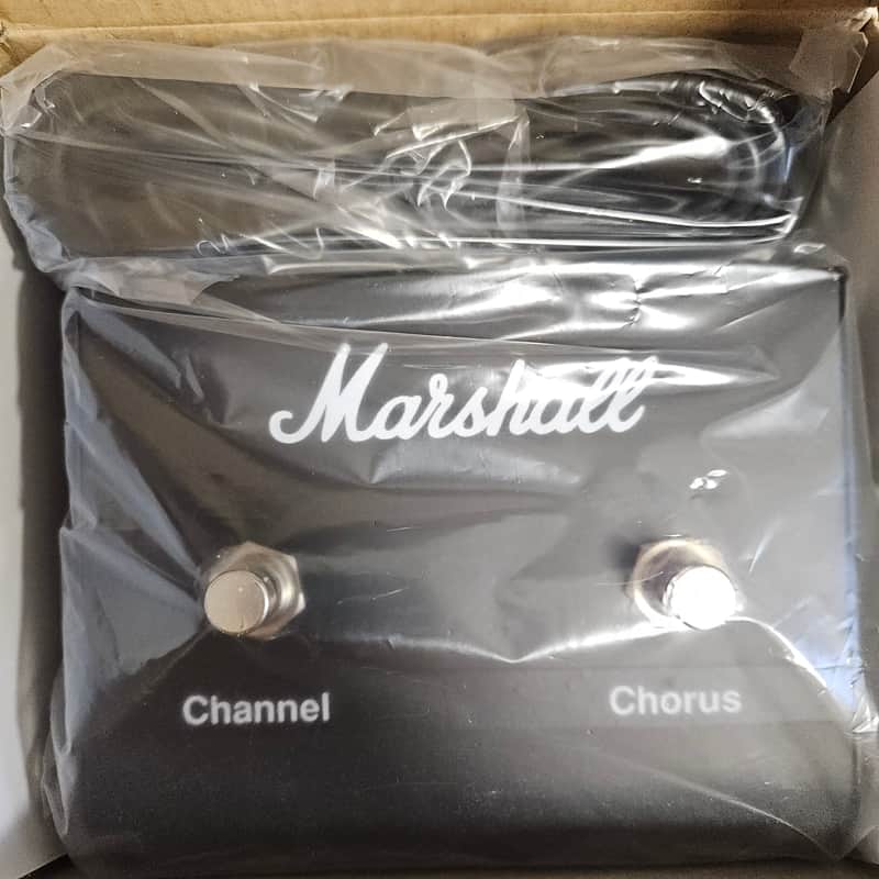 Marshall PEDL-00010 Channel / Chorus no LED 2 knob footswitch image 1