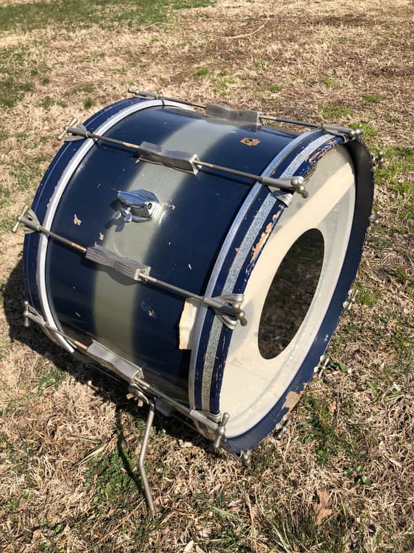Ludwig No. 3246 Club Date 14x22" Bass Drum with Keystone Badge 1960s image 3