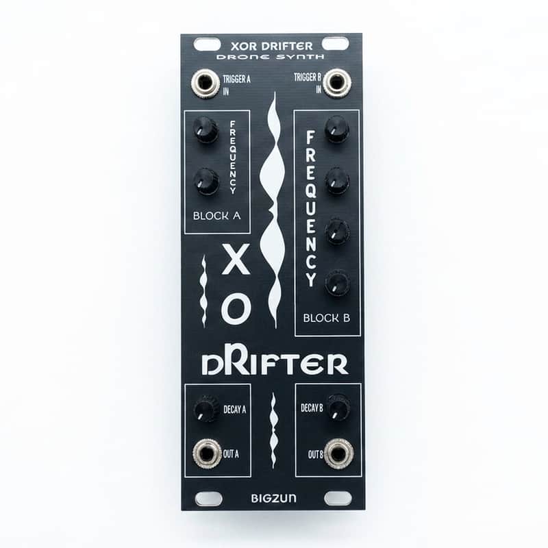 BIGZUN XOR Drifter – Dual Drone Synth | XOR Logic Noise Module | Experimental Glitch Drone Generator | Eurorack 10HP image 1