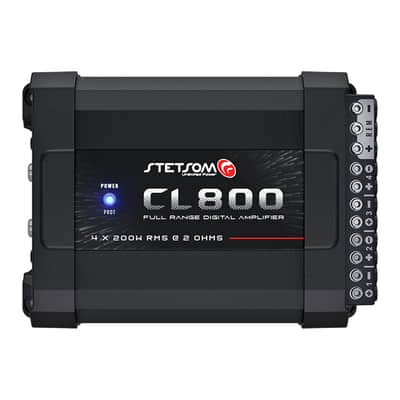 Stetsom CL800-4 Car Amplifier 800W RMS 4 Channel 2 Ohm Stereo Audio Amp image 6