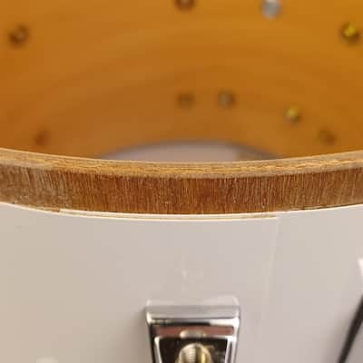 Yamaha 11x13"Powerlite Marching Snare Drum White Japan MS6113U MM0197 6Ply Birch image 16