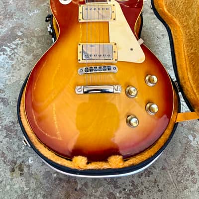 Greco EG-500 Les paul Singlecut standard 1977 - Cherry sunburst original vintage MIJ Japan fujigen image 3