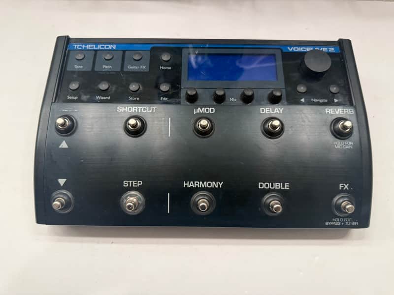 TC Helicon Voice Live 2 Vocal Voicelive Multi Effects Processor Pedal + PSU image 1