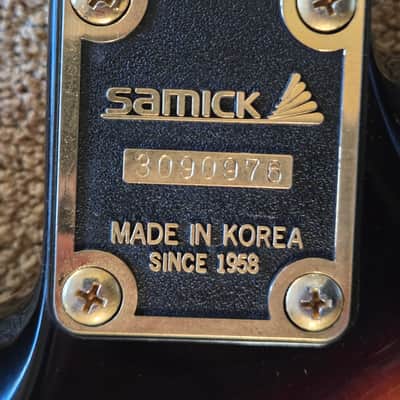 Samick Valley Arts 90s - two-tone transparent sunburst image 11