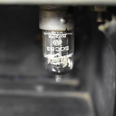 Selmer Treble N bass 50 watt 1965 / 66 amp with old xf2 EL34 tubes & Mullard ECC83 image 9