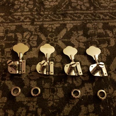 Import Fender Style 4-Inline Bass Tuners image 2