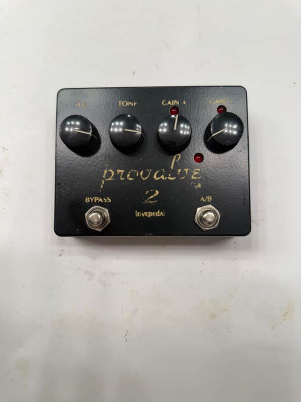 Lovepedal Provalve 2 Dual Distortion Pro Valve Hermida Rare Guitar Effect Pedal image 1