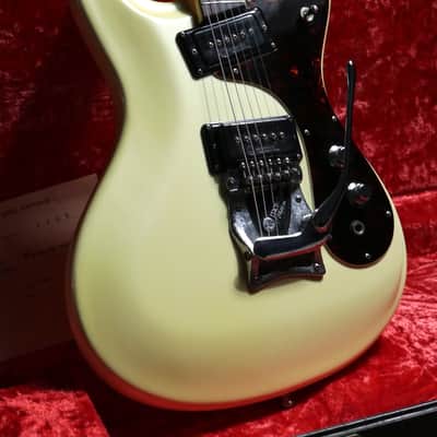 Mosrite USA V-65 Ventures Model Late 90s or early 00s  - Pearl White Made In USA! image 2