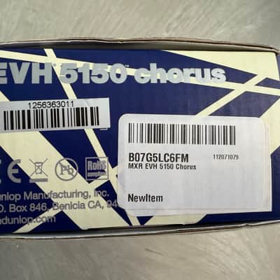 MXR EVH30 5150 Chorus 2018 - Present - Blue/Cream image 8