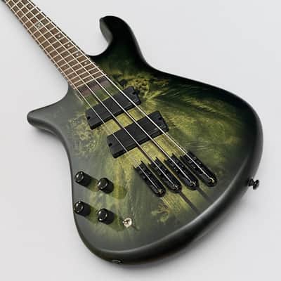 Spector NS Dimension Multi Scale 4 String Left Handed Electric Bass Guitar - Haunted Moss image 10