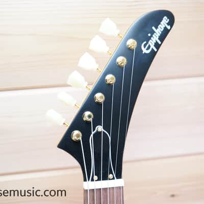 Epiphone 58' Korina Explorer Reissue - Antique Natural image 11