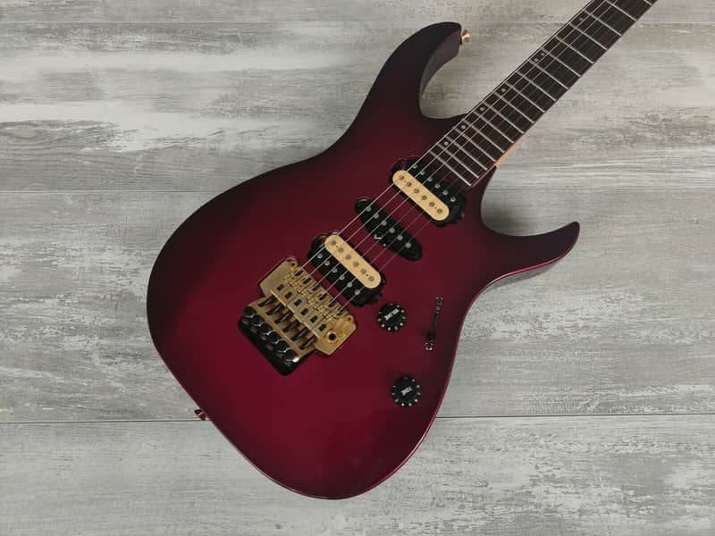 1990's Anboy Japan Dominator Series HSH Superstrat (Purple | Reverb