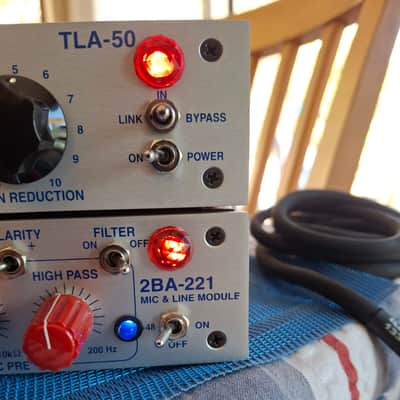 Very Rare Summit TLA-50 & 2BA-221, Tube Analog Output Flange & Microphone Amplifier, Telefunken Tubes, $2399 Shipped! image 5