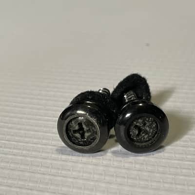 2000's Era Indonesian Ibanez RG & S Series Black Strap Buttons image 1