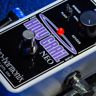Electro-Harmonix Holy Grail Neo Reverb 2015 - Present - Black / Purple image 4