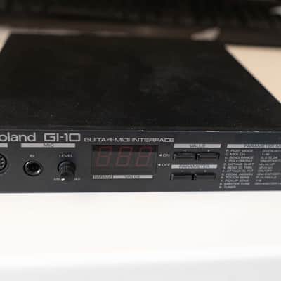 Roland GI-10 10 Guitar MIDI Interface mid 90s - Black