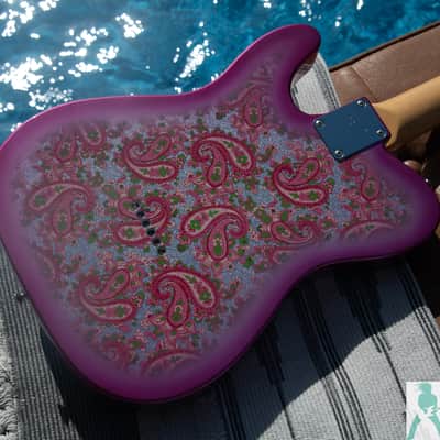 Fender Limited Edition Pink Paisley Telecaster with Maple Fretboard 2026 - Pink Paisley - Better Than New! w Pro Set Up image 10