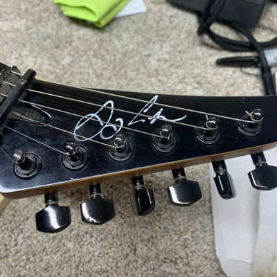 Greg Curbow High End - Handmade - 6 String Guitar - Floyd Rose - Scalloped Frets - Pre Serial Number 1990 - Black Gloss image 12