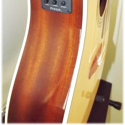Epiphone J-15 EC Acoustic/Electric Natural with Hard Shell Case image 3