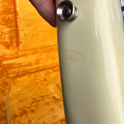 1999 Fender AVRI Jazzmaster Olympic White image 7