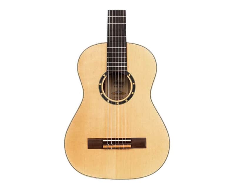 Ortega Guitars R121-1/2 Family Series 1/2 Size Nylon Classical Guitar image 1