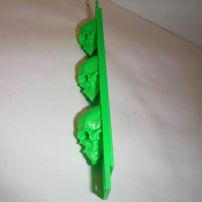 Synthportal green 3d skull panel Mint+ 2025 - green image 2