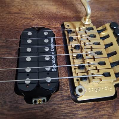 Handmade Superstrat – Original Floyd Rose, Ebony Board, Stainless Frets, Seymour Duncan image 3