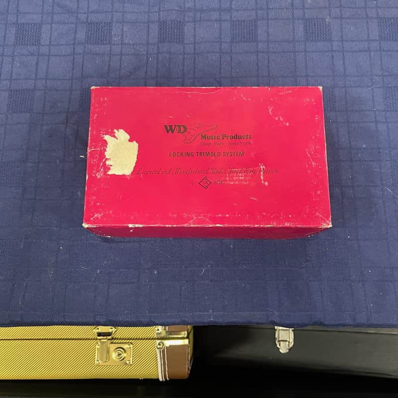 Used WD Music Products KKT-3 Locking Tremolo System Gold in Original Box image 1