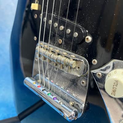 1995 Fender Japan MG-69 Mustang Black, MIJ image 11