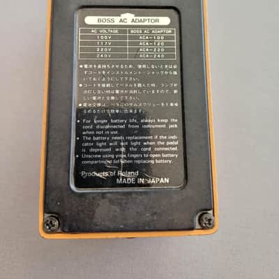 Boss DF-2 Super Feedbacker and Distortion 1985 - 1989 - Orange image 7