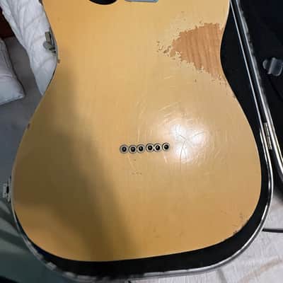 1970 - 1975 Blonde Fender Telecaster with Maple Fretboard and Hardshell Case image 3