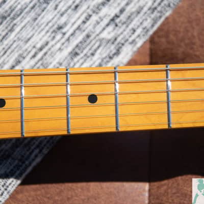 1993-94 (Grunge Era) Fender ST-57 Stratocaster Reissue - Made in Japan - "Blackie Vibes" - Pro Set Up w Perfect Frets/Action/Intonation! image 10