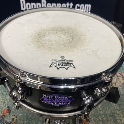 Tama - 5x12" Mike Portnoy Signature MP125 Melody Master Snare Drum - Hammered Flat Black 2000s–early 2010s image 5