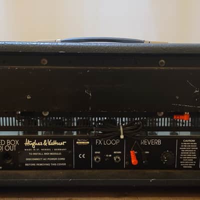 Hughes & Kettner TriAmp 6-Channel 100-Watt Guitar Amp Head 1995 - 2001 - Black image 5