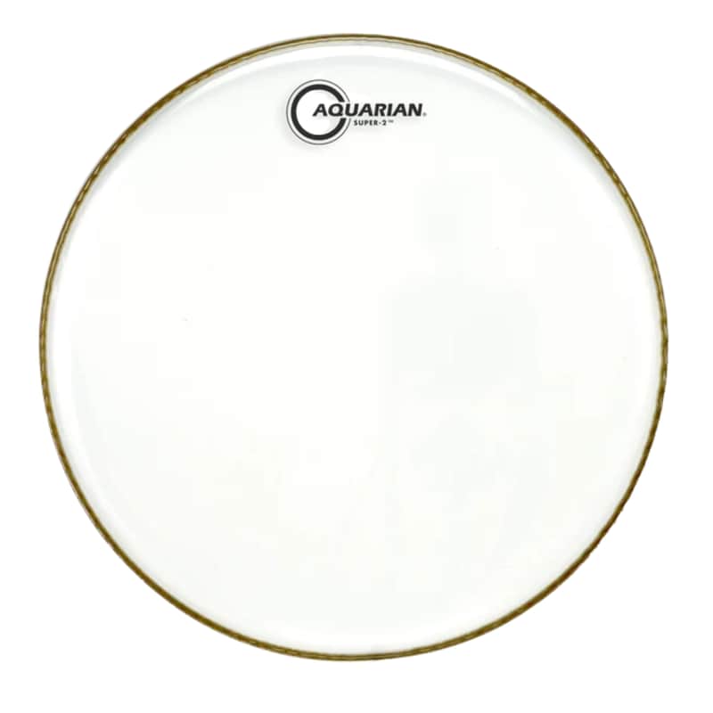 Aquarian 18" Super-2 Clear Drum Head image 1