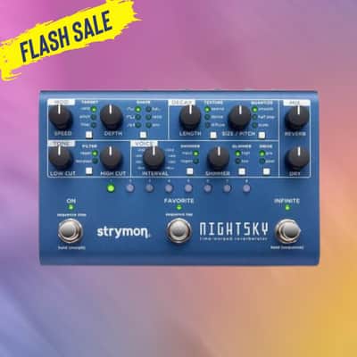 Strymon NightSky Time-Warped Reverberator | Reverb