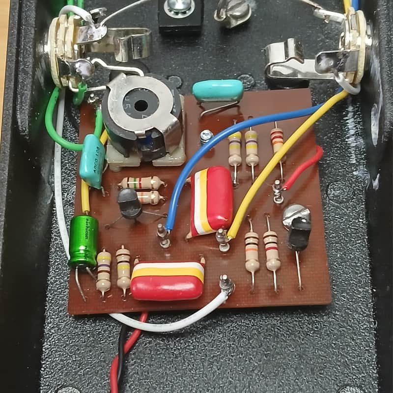 Custom Vintage v846 Style/Crybaby (Halo Version) Clyde McCoy Wah Effects Pedal Vox image 1