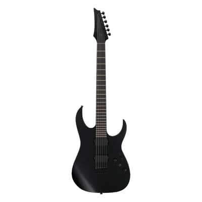 Ibanez RGRTB621-BKF RG Series Electric Guitar, Black Flat image 3