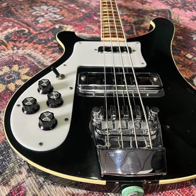 Rickenbacker 4001 Left-handed Bass 1978 - Jetglo image 4