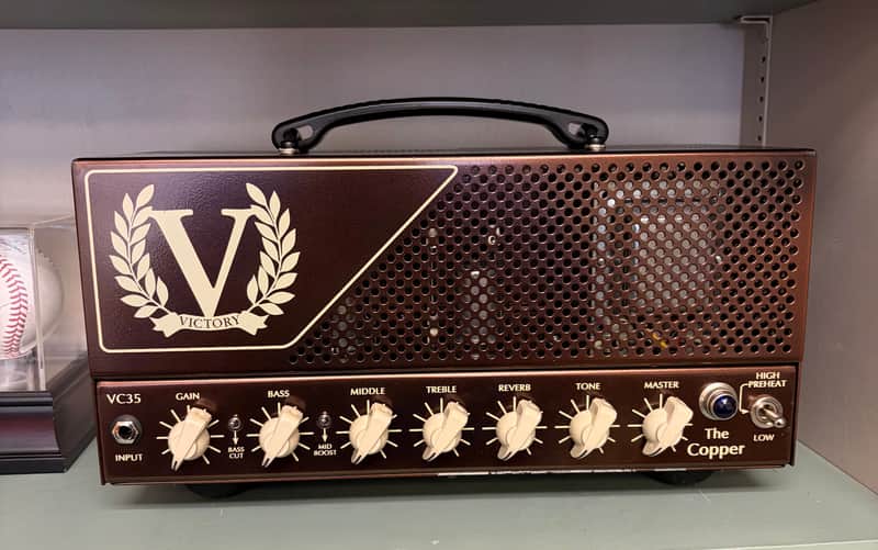 Victory Amps VC35 The Copper 35-Watt Guitar Amp Head 2019 - Present Brown Copper image 1