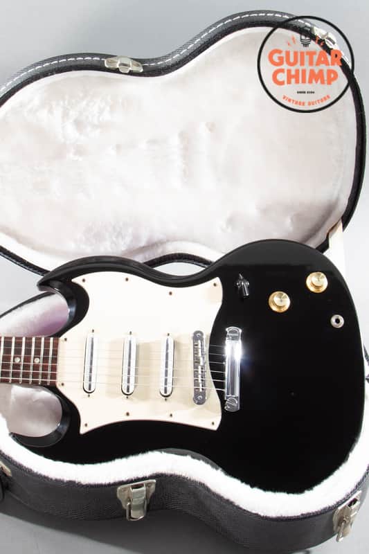 2007 Gibson Guitar of the Week #30 SG-3 Ebony Limited Edition w/ OHSC image 1