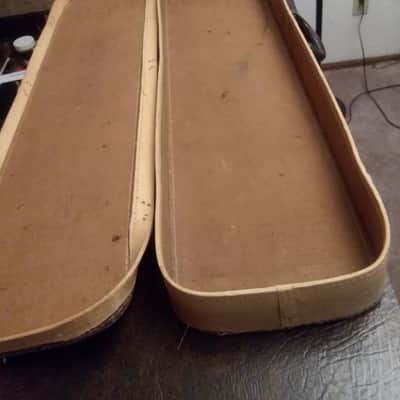 Vintage Electric 6-String Lap Steel Art Deco Guitar with original case 40's-50's image 19
