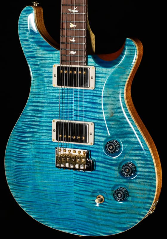 PRS Wood Library Willcutt Exclusive DGT Korina Neck Aquableux 10 Top (279) image 1