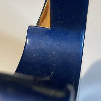 2000's India Jackson JS30 JS Series Dinky Blue Mahogany Guitar Body Floyd Ready image 21