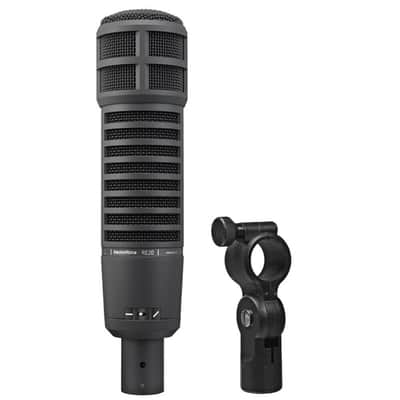 Electro-Voice RE20 in Black Cardioid Dynamic Microphone 2022 - Pro Mic!
