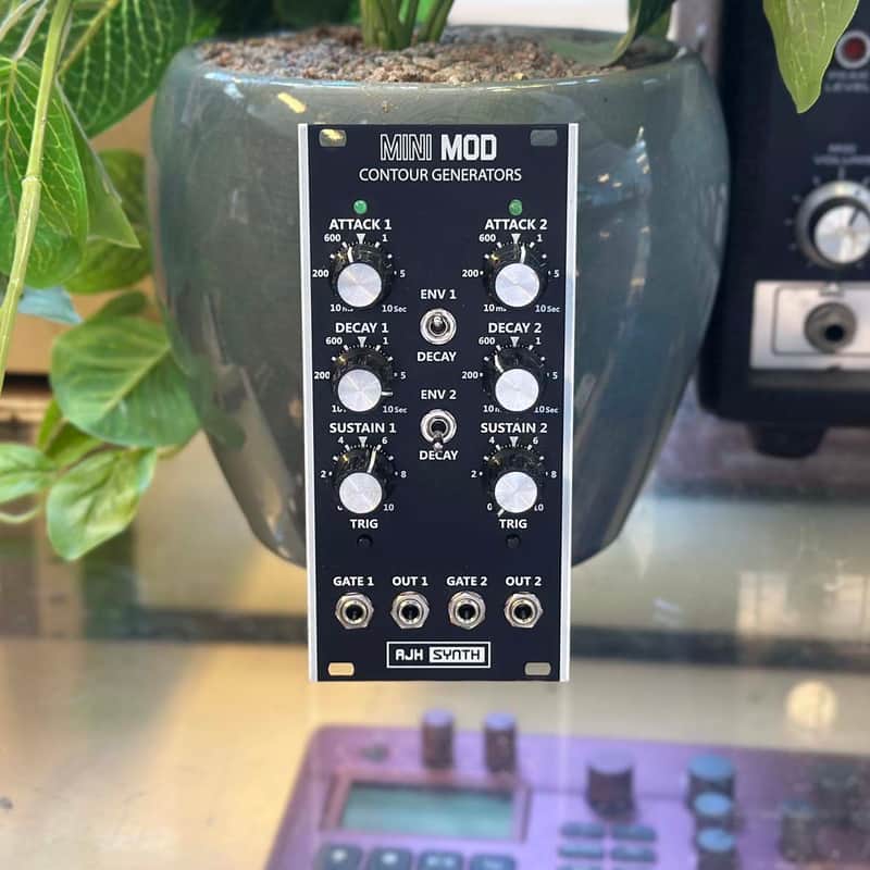 AJH Synth Mini Mod Contour Generators Black
