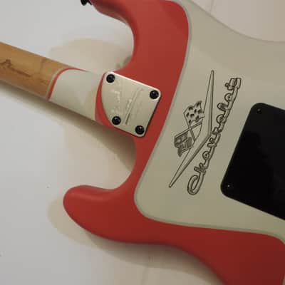 DDCC USA CUSTOMS STRATOCASTER 57 CHEVY BEL AIR CUSTOM HH FLOYD ROSE STRAT GUITAR image 8